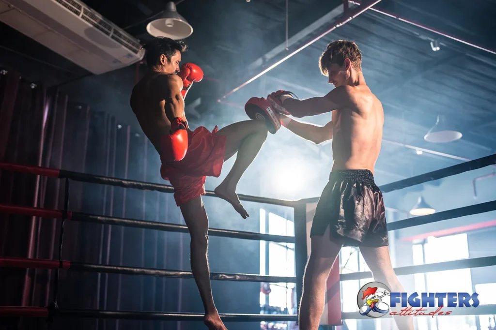 Cours de Kick Boxing Ã  Polliat (Ain, 01) prÃ¨s de Bourg-en-Bresse avec Fighters Attitudes